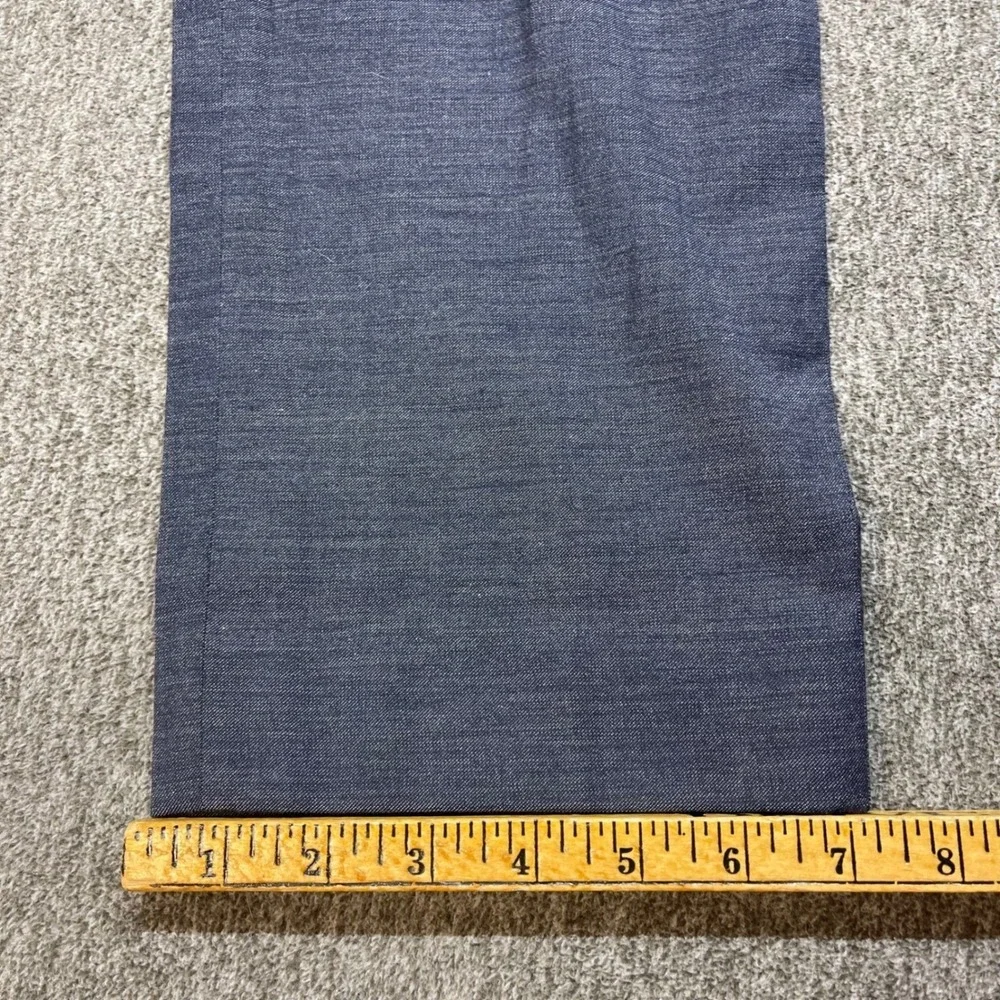 BANANA REPUBLIC Marlane Slim Fit Flat Front Dress Pants Mens 32x32 Wool Blend‎